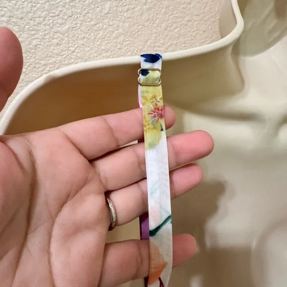 GUESS Floral Wrap Dress Size 8– Chiffon, Sleeveless EUC - Picture 8 of 11